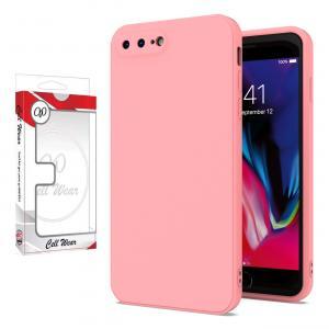 Silicone Skin Case-Blush Pink-For iPhone 7/8 Plus