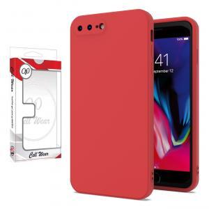 Silicone Skin Case-Lava Red-For iPhone 7/8 Plus