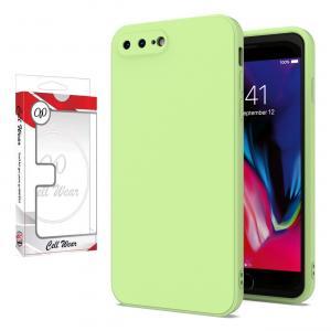 Silicone Skin Case-Lime Green-For iPhone 7/8 Plus