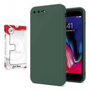 Silicone Skin Case-Olive Green-For iPhone 7/8 Plus