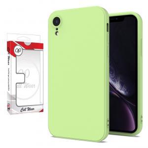 Silicone Skin Case-Lime Green-For iPhone XR