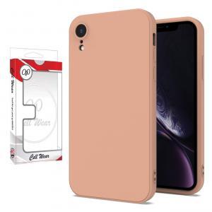 Silicone Skin Case-Nude Pink-For iPhone XR