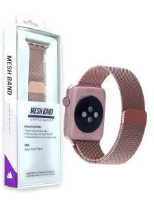 North Stainless Steel Mesh Band for 38 mm Apple Watch - Rose Gold