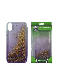 Liquid Glitter Quicksand for Iphone XR - Purple