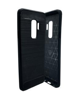 Slim Shockproof TPU case Teal for Samsung S9 Plus - Black